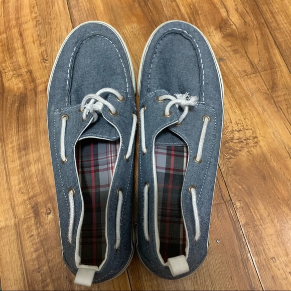 GAP Chambray Boat Shoes Size 9# Men’s - Picture 5 of 7